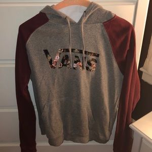 EUC Vans Colorblock Sweatshirt Hoodie